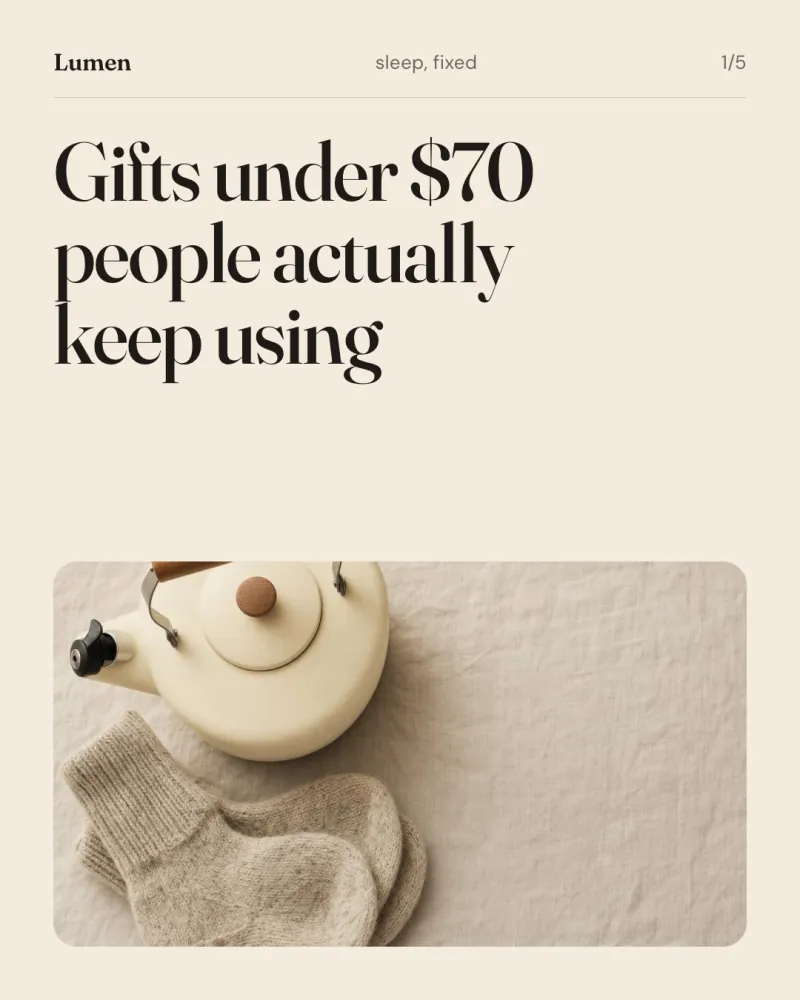 Gifts under $70 people actually keep using